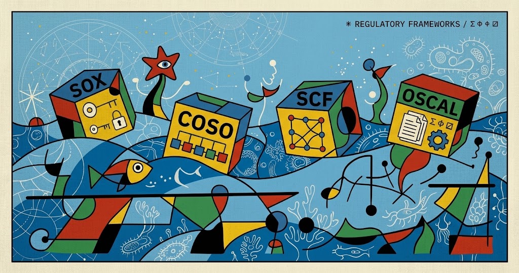Compliance automation with SOX, COSO and SCF